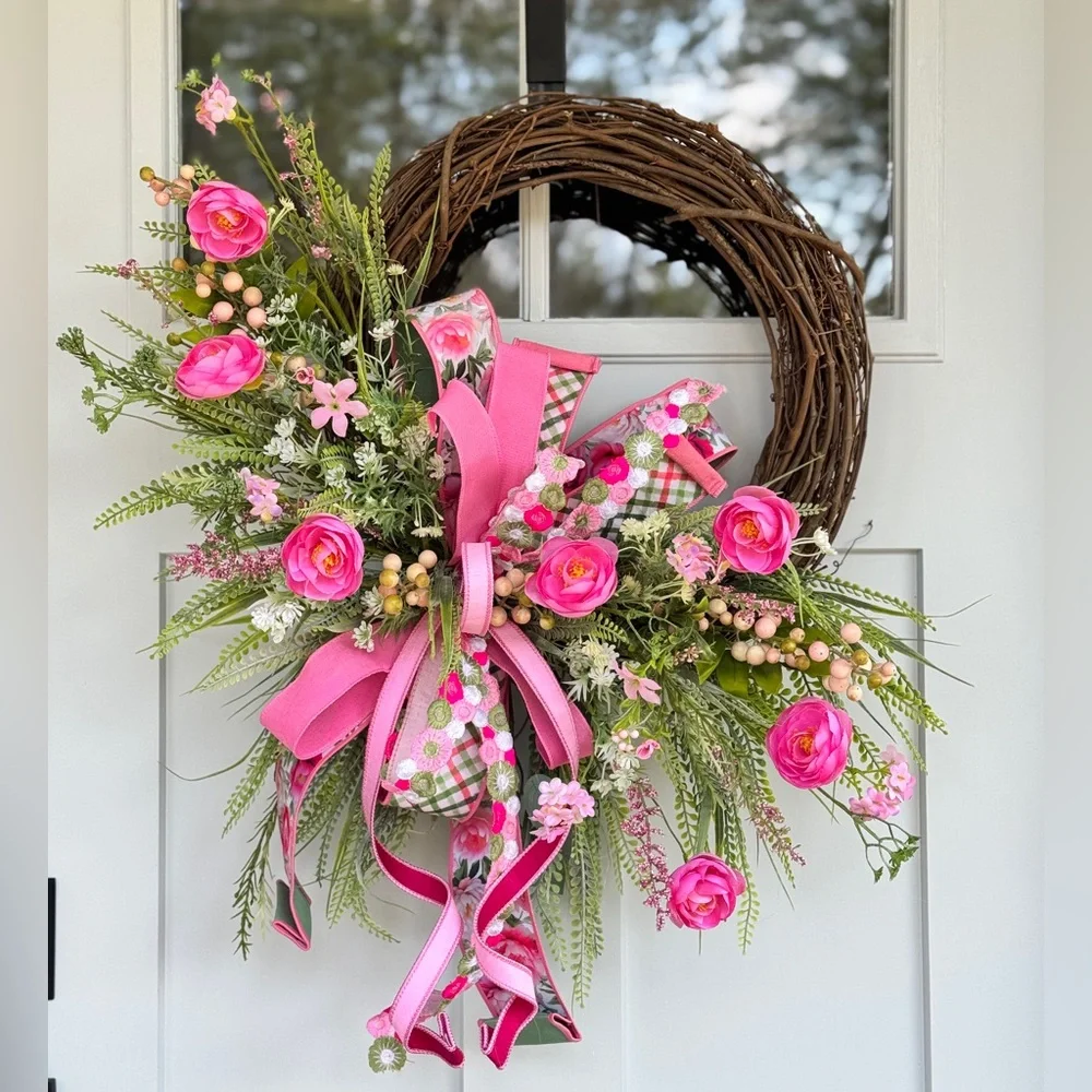 Pretty in Pink Wreath